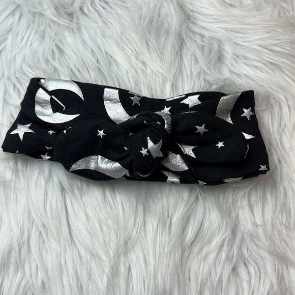 Celestial moon and stars Bummie and top know bow head wrap - Picture 2 of 3